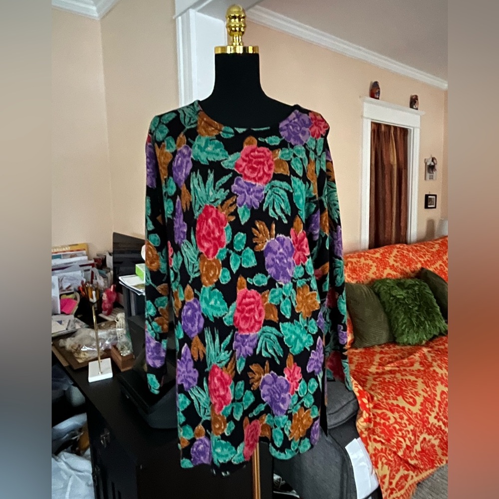 InKnit Floral Women's Top